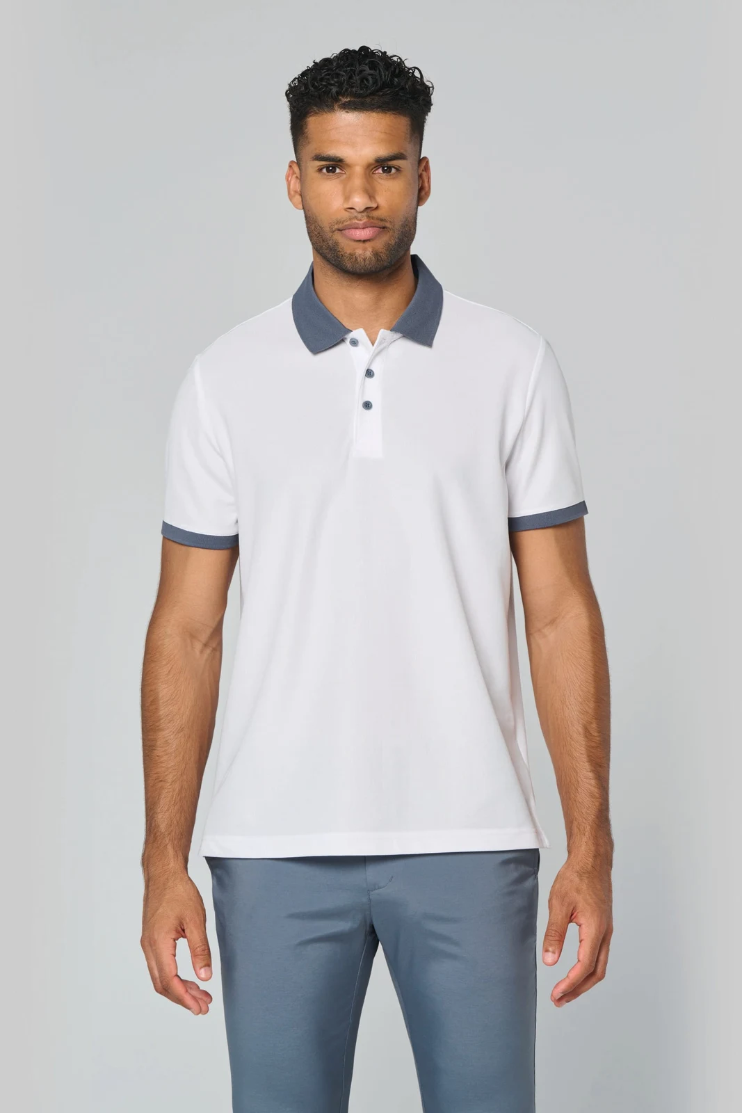 Herren Performance Piqué-Polohemd