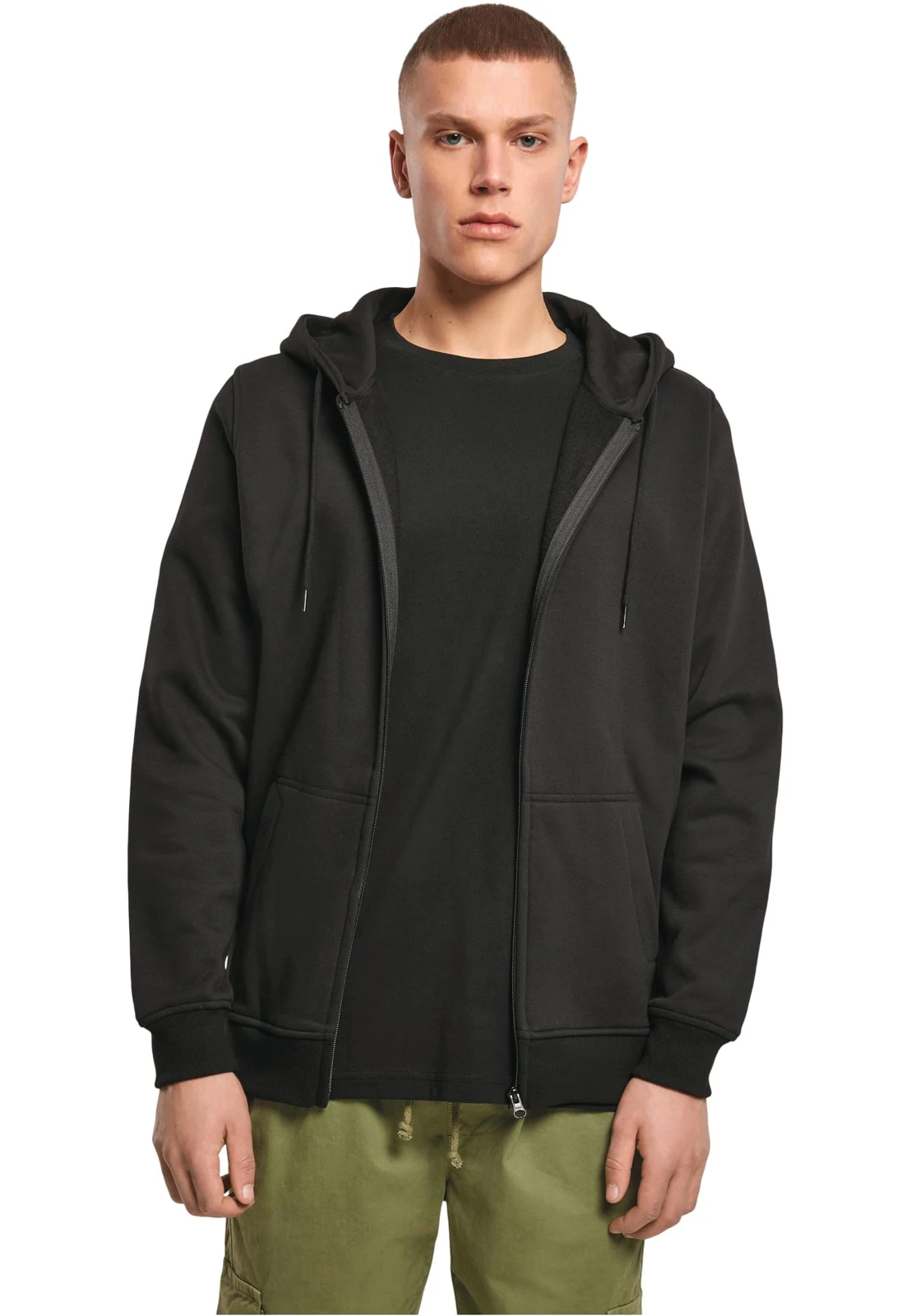 Heavyweight Kapuzensweatshirt mit Reißverschluss