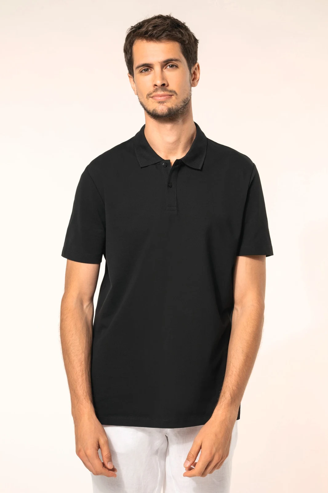 Supima® Herren-Polohemd mit kurzen Ärmeln