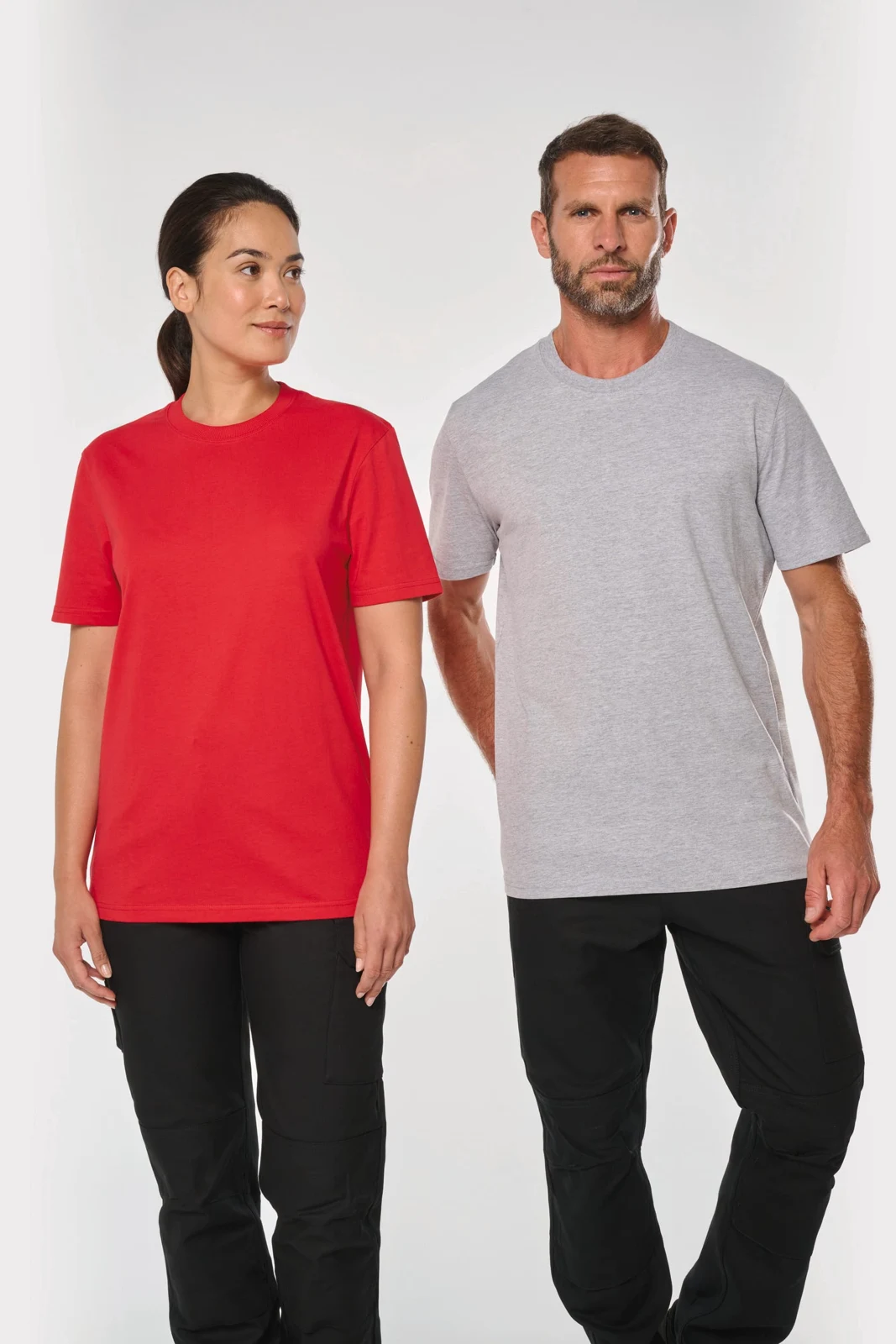 Umweltfreundliches Unisex-T-Shirt mit kurzen Ärmeln