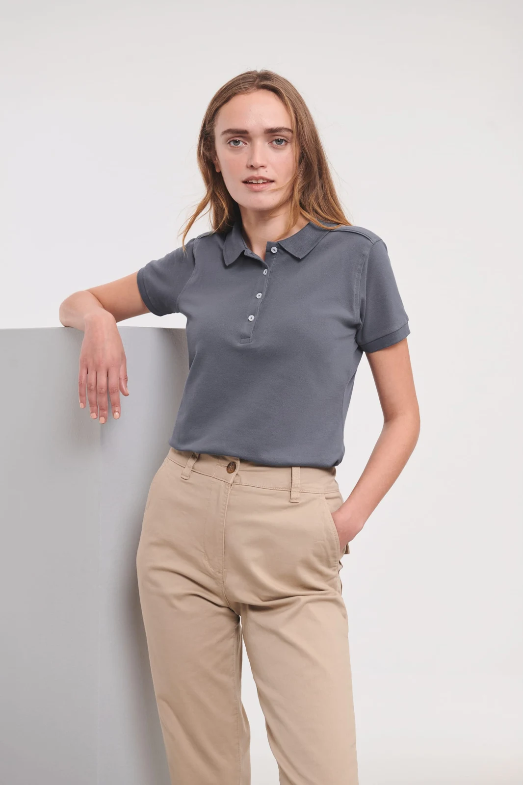 Stretch Polo für Damen