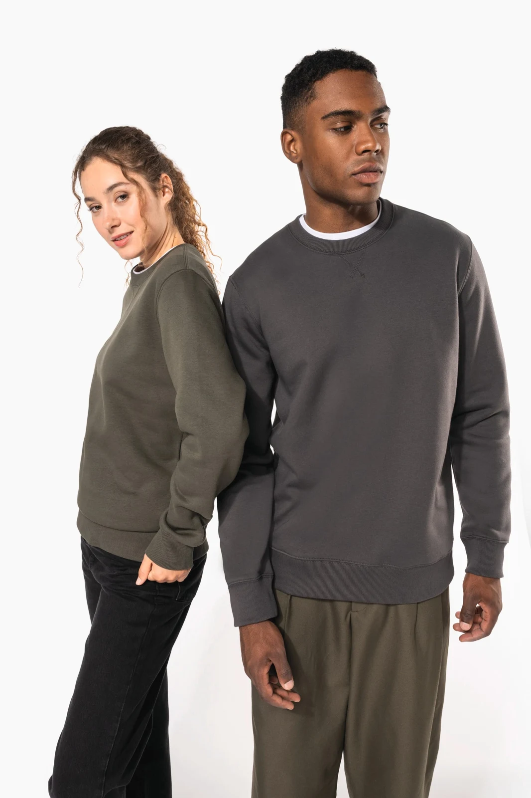 Sweatshirt Rundhalsausschnitt
