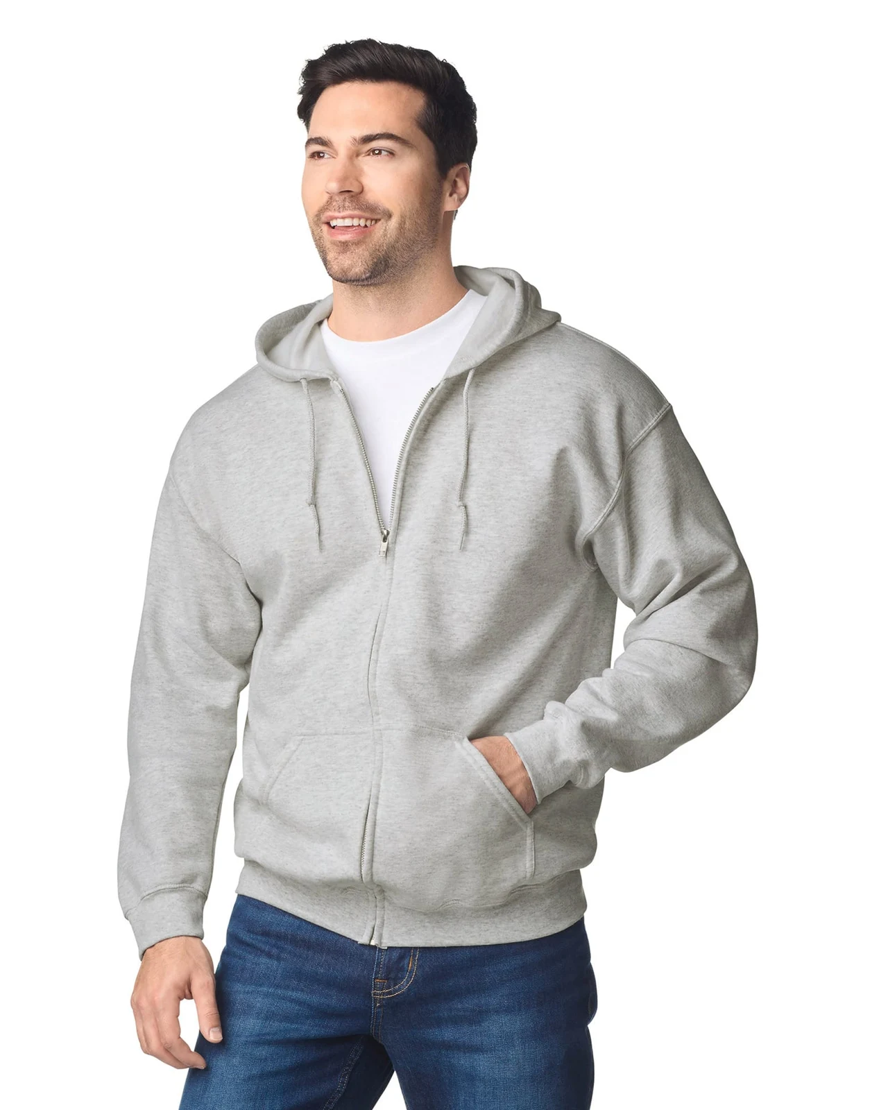 Heavy Blend™classic Fit Adult Full Zip Hooded Sweatshirt