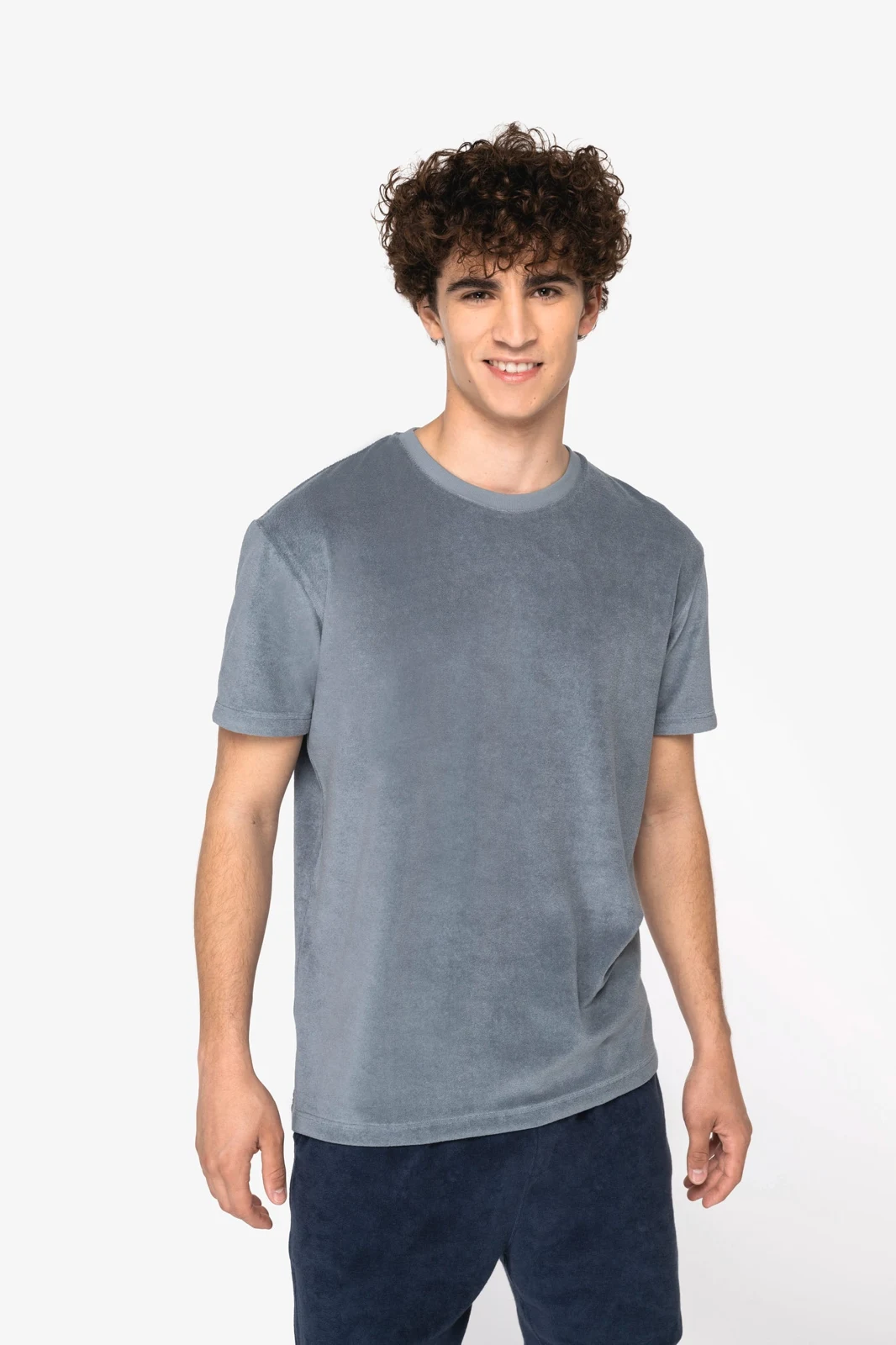 Umweltfreundliches T-Shirt aus Frottee für Herren