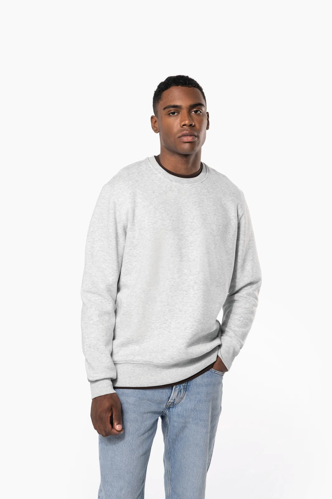 Sweatshirt mit Rundhalsausschnitt