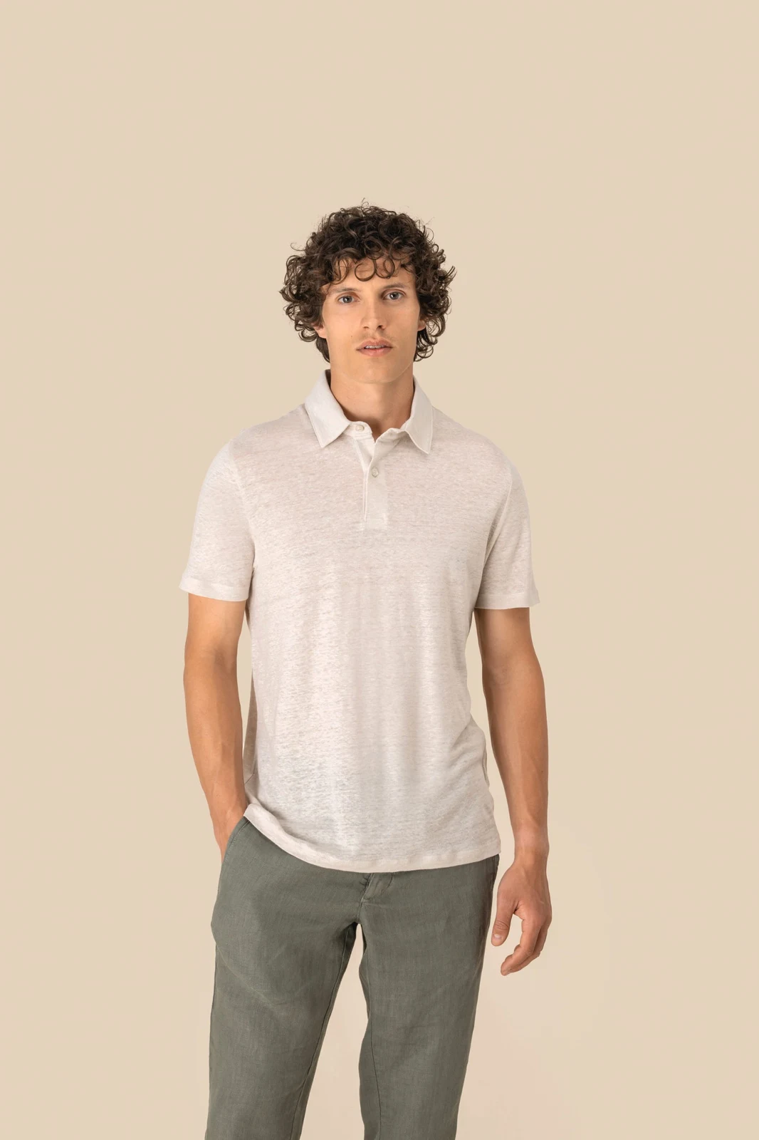Herren-Poloshirts aus Leinen