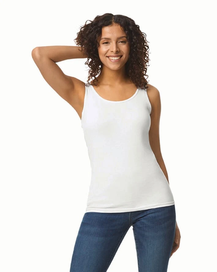 Softstyle Fitted Ladies' Tank Top